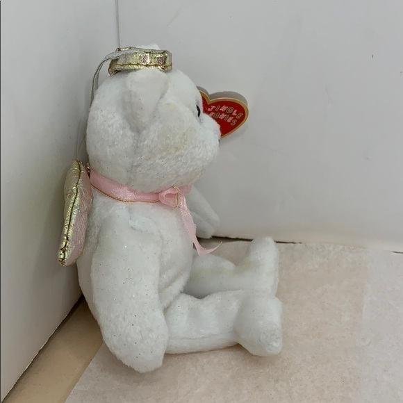 Ty Jingle Beanies Halo II Angel Bear - Picture 2 of 9